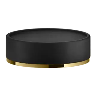 Мыльница Gessi INCISO/VENTI20 58526#246 черный/золото PVD