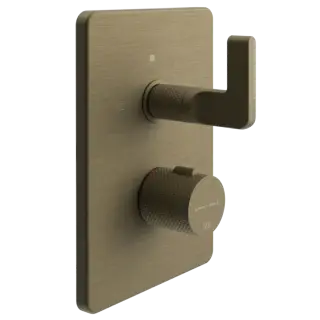 Термостат Gessi INCISO 58134#713 античная латунь