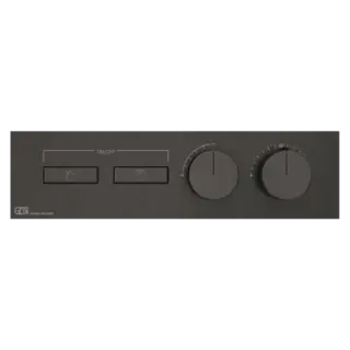 Термостат Gessi HI-FI 63012#707 Black Metal Brushed PVD