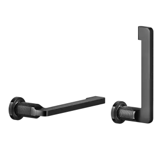 Держатель для туалетной бумаги Gessi INCISO 58455#706 Black Metal PVD