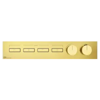 Термостат Gessi HI-FI 63016#246 золото PVD