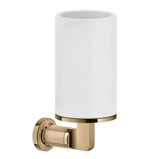 Стакан Gessi INCISO 58507#735 белый/Warm Bronze PVD