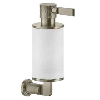 Дозатор Gessi INCISO 58513#149 белый/FINOX BRUSHED NICKEL