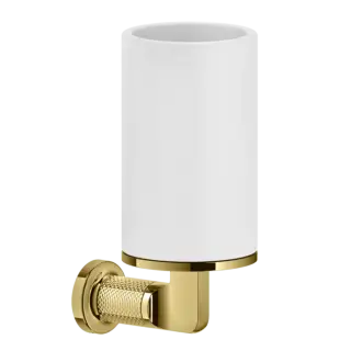 Стакан Gessi INCISO 58507#246 белый/золото PVD