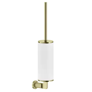 Ершик туалетный Gessi INCISO 58519#710 цвет-белый/латунь PVD