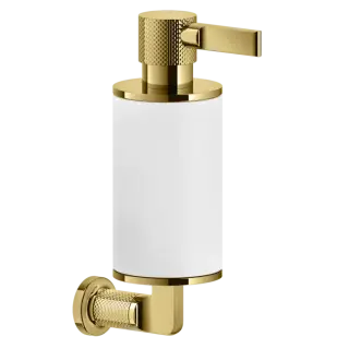 Дозатор Gessi INCISO 58513#246 белый/золото PVD
