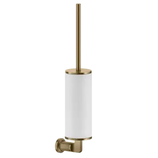 Ершик туалетный Gessi INCISO 58519#726 белый/Warm Bronze Brushed PVD