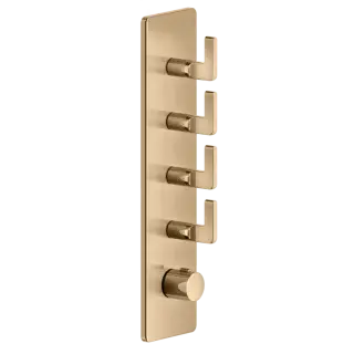 Термостат Gessi INCISO 58208#735 Warm Bronze PVD