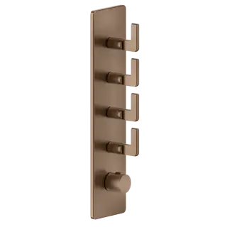 Термостат Gessi INCISO 58208#708 браш.Медный PVD