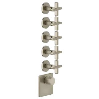 Термостат Gessi INCISO 58350#149 FINOX BRUSHED NICKEL