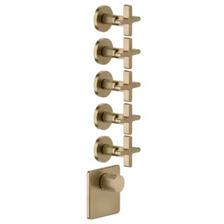 Термостат Gessi INCISO 58350#726 Warm Bronze Brushed PVD