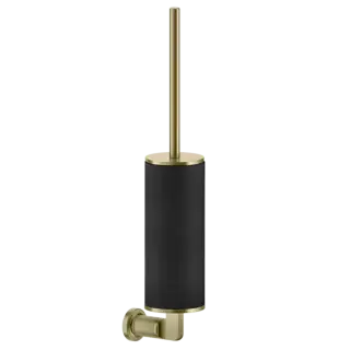 Ершик туалетный Gessi INCISO 58520#727 цвет-черный/браш.латунь PVD