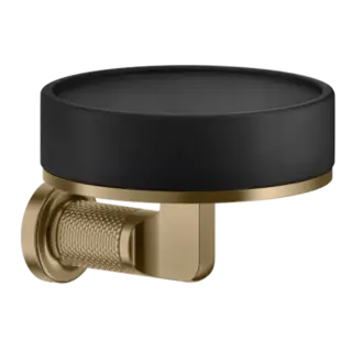 Мыльница Gessi INCISO 58502#726 черная/Warm Bronze Brushed PVD
