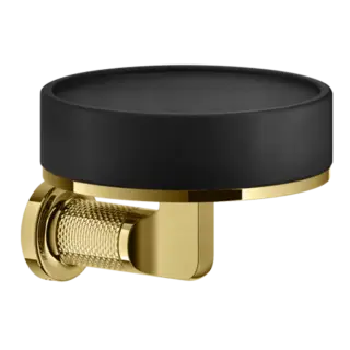 Мыльница Gessi INCISO 58502#246 черная/золото PVD