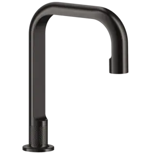 Излив Gessi INCISO 58093#707 Black Metal Brushed PVD