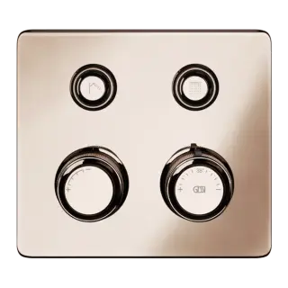 Термостат Gessi HI-FI ECLECTIC COMPACT 65232#030 Медный PVD