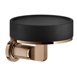 Мыльница Gessi INCISO 58502#030 черная/Медный PVD