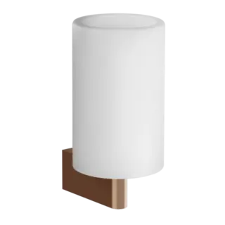 Стакан Gessi ORIGINI 66407#708 белый/браш.Медный PVD