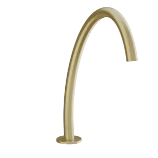 Излив Gessi ORIGINI 66025#727 цвет-браш.латунь PVD