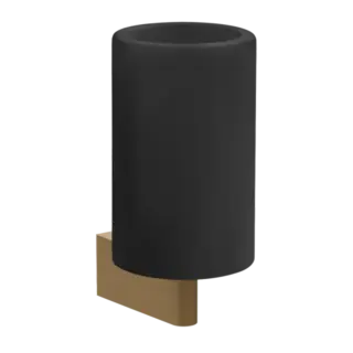 Стакан Gessi ORIGINI 66408#713 черный/античная латунь