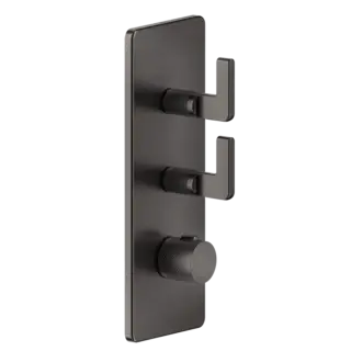 Термостат Gessi INCISO 58204#707 Black Metal Brushed PVD