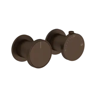 Термостат Gessi ORIGINI 66136#845 темная бронза