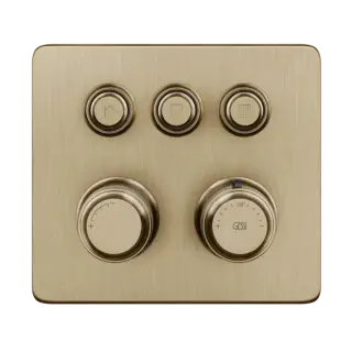 Термостат Gessi HI-FI ECLECTIC 65234#726 Warm Bronze Brushed PVD