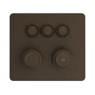 Термостат Gessi HI-FI ECLECTIC 65234#845 темная бронза