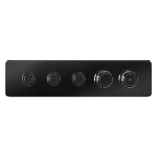 Термостат Gessi HI-FI ECLECTIC 65224#706 Black Metal PVD