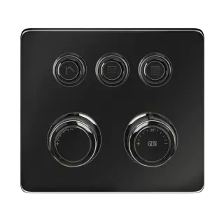 Термостат Gessi HI-FI ECLECTIC 65234#706 Black Metal PVD