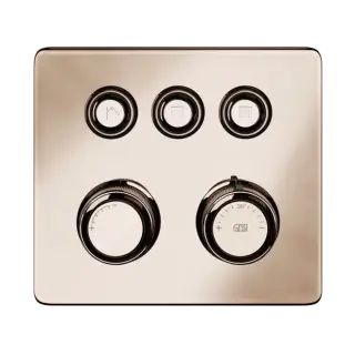 Термостат Gessi HI-FI ECLECTIC 65234#030 Медный PVD