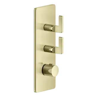 Термостат Gessi INCISO 58204#710 цвет-латунь PVD