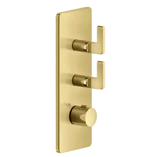 Термостат Gessi INCISO 58204#246 золото PVD