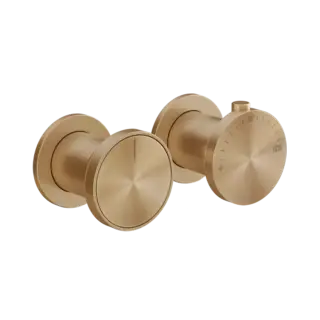 Термостат Gessi ORIGINI 66132#726 Warm Bronze Brushed PVD