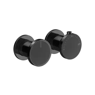 Термостат Gessi ORIGINI 66134#706 Black Metal PVD