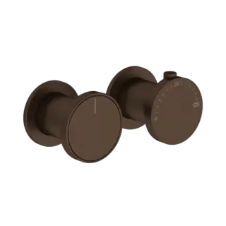 Термостат Gessi ORIGINI 66132#845 темная бронза