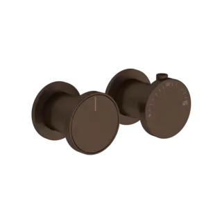 Термостат Gessi ORIGINI 66134#845 темная бронза