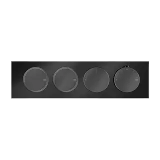 Термостат Gessi ORIGINI/HI-FI 66222#706 Black Metal PVD