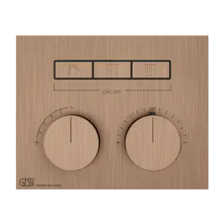 Термостат Gessi HI-FI 63006#708 браш.Медный PVD