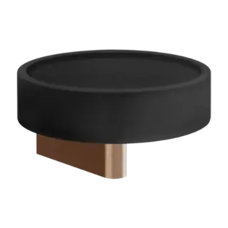 Мыльница Gessi ORIGINI 66402#708 черный/браш.Медный PVD