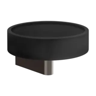Мыльница Gessi ORIGINI 66402#707 черный/Black Metal Brushed PVD