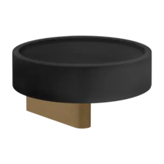 Мыльница Gessi ORIGINI 66402#713 черный/античная латунь