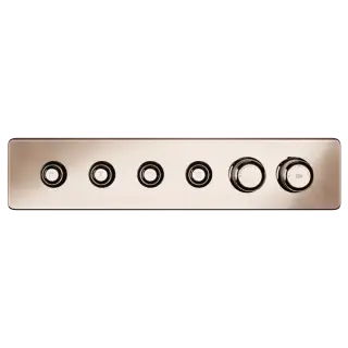 Термостат Gessi HI-FI ECLECTIC 65226#030 Медный PVD