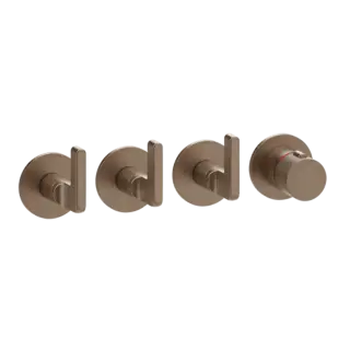 Термостат Gessi INCISO 58336#708 браш.Медный PVD