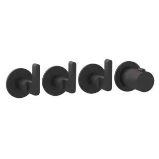 Термостат Gessi INCISO 58336#299 черный XL