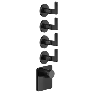 Термостат Gessi INCISO 58218#706 Black Metal PVD