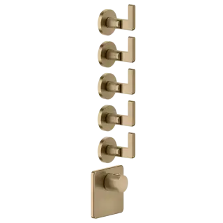 Термостат Gessi INCISO 58220#726 Warm Bronze Brushed PVD