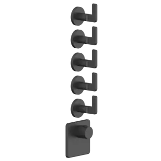 Термостат Gessi INCISO 58220#299 черный XL