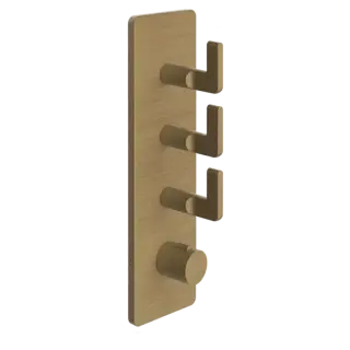 Термостат Gessi INCISO 58206#713 античная латунь