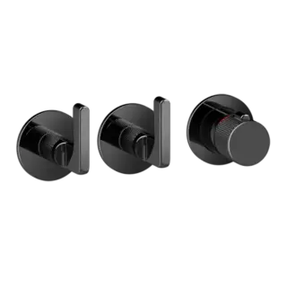 Термостат Gessi INCISO 58334#706 Black Metal PVD